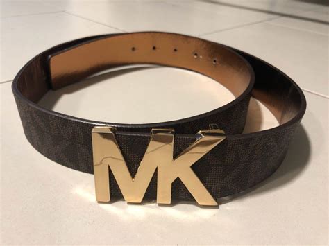 michael kors buckle belt men